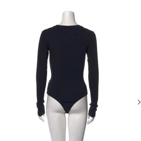 RE/DONE, Crew Neck Long Sleeve Bodysuit - Picture 3 of 3